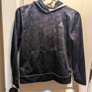 Boys Adidas pull over hoodie